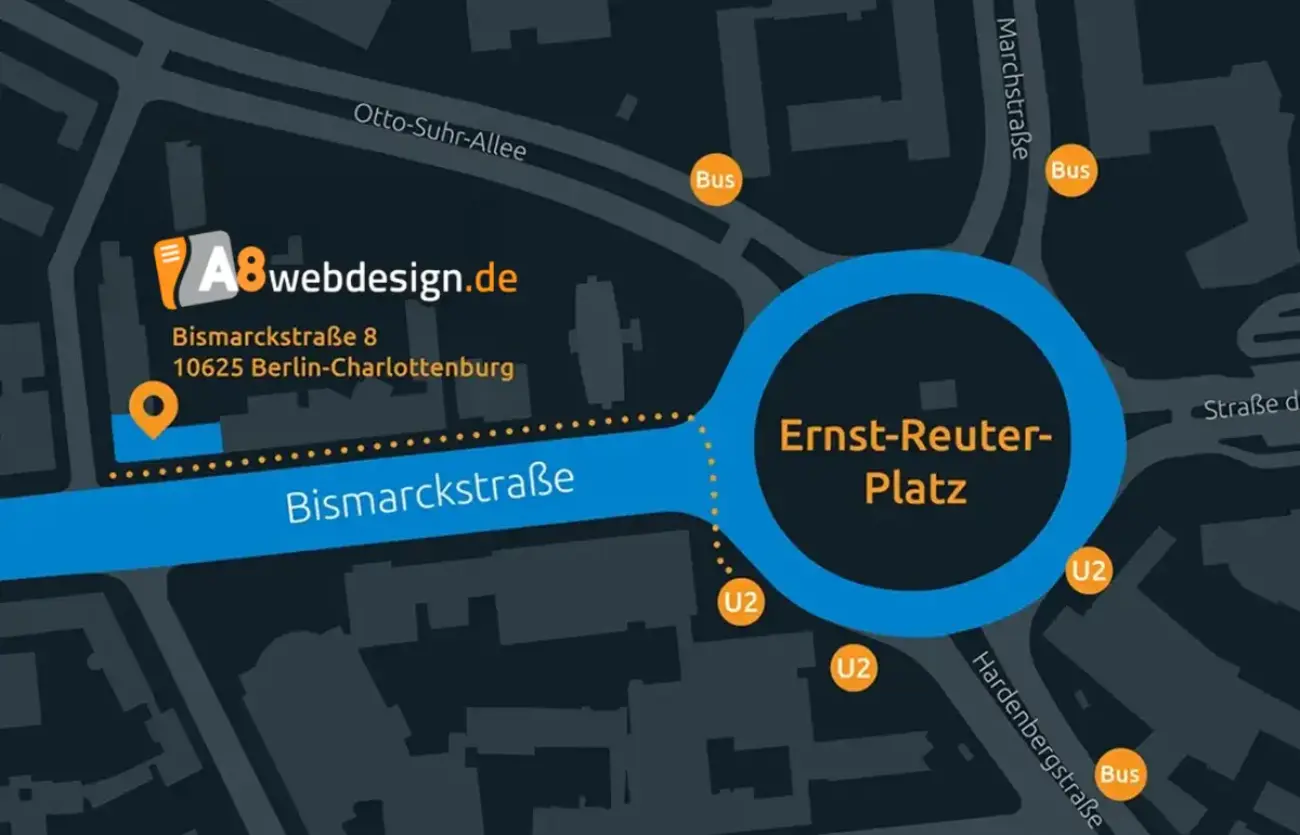 Anfahrtskarte Anfahrtskarte