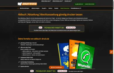 Screenshot der Webseite abibuch-druck.de abibuch-druck.de