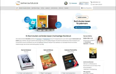 Screenshot der Webseite berliner-buchdrucke.de berliner-buchdrucke.de